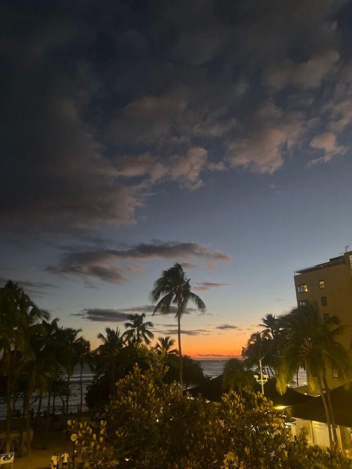 ハイアットリージェンシーからのサンセット