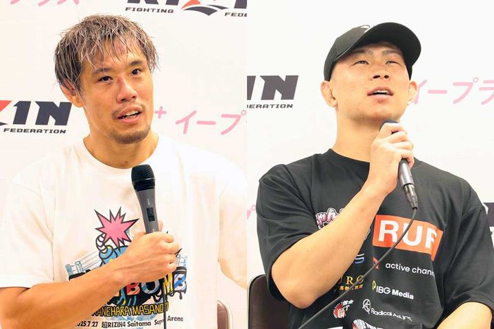 金原正徳、YA-MAN（撮影：SPREAD編集部）