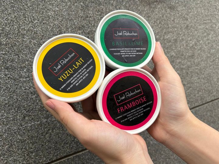 ラ ブティック ドゥ ジョエル・ロブション ジョエル・ロブションのアイス