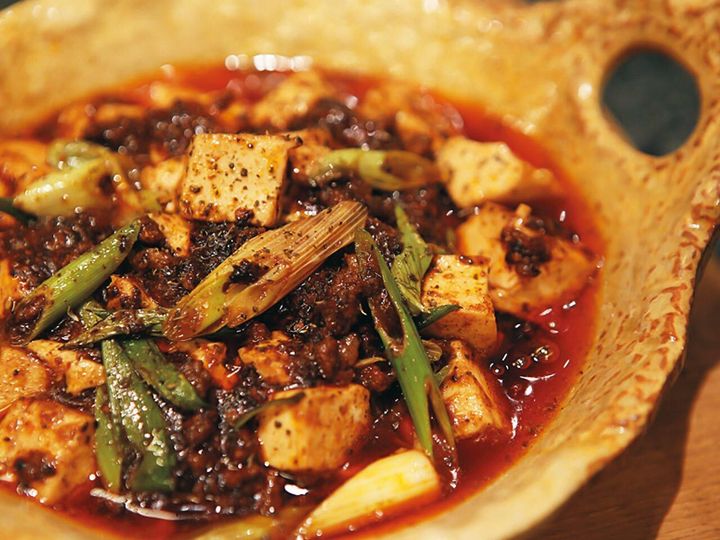 静岡『菜月華』の「麻婆豆腐」