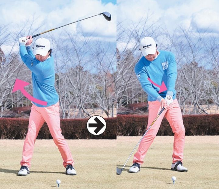 超簡単に飛距離アップするコツ！ポイントは「大きな筋肉」にあり