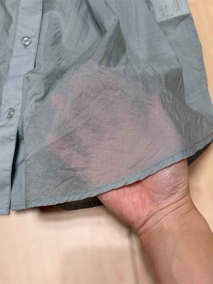 画像: 透けすぎず程よいシアー感