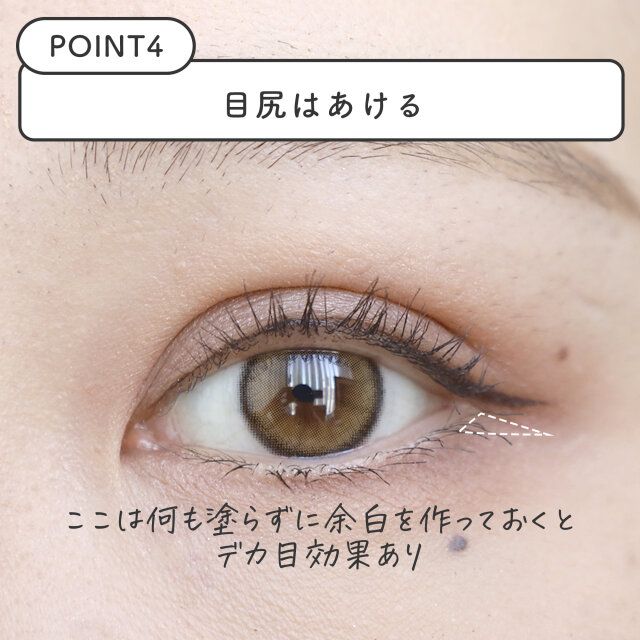 目尻はあける 解説