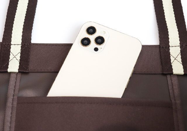 大容量トートバッグ内ポケット