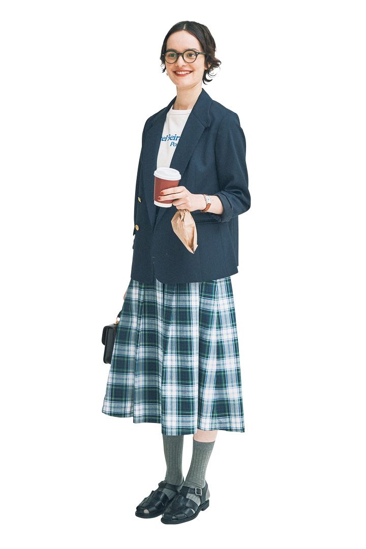 1枚あると超便利！真夏の紺ブレコーデのお手本【本日のFUDGE GIRL-7月28日】