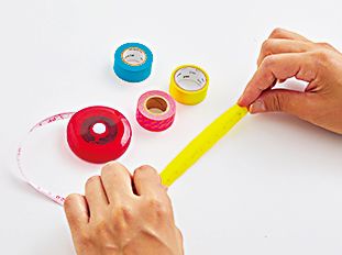 マステで工作！ 育脳おもちゃ。引っ張って感触を楽しむ「カチカチてんとう虫」の作り方の画像3