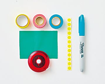 マステで工作！ 育脳おもちゃ。引っ張って感触を楽しむ「カチカチてんとう虫」の作り方の画像2