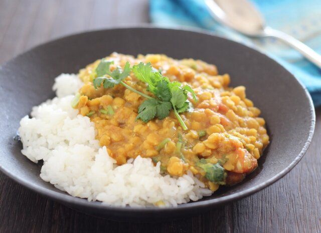 レンズ豆カレー