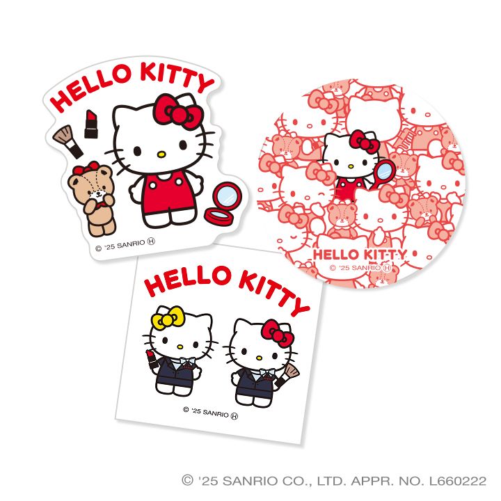 資生堂オンラインストア × ハローキティ オリジナルステッカー