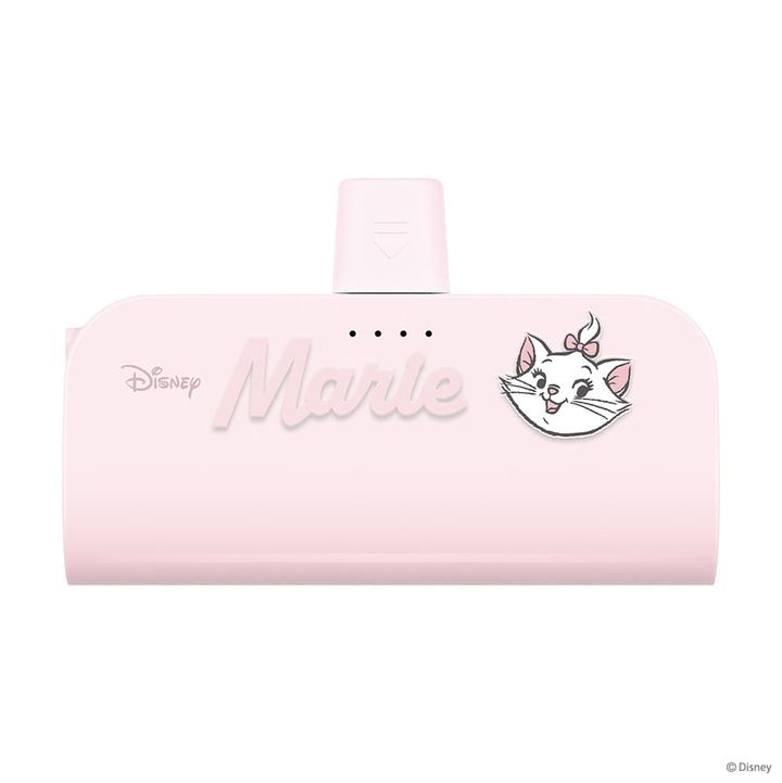 USB Type-C 直挿しモバイルバッテリー 5,000mAh（ディズニーマリー）本体