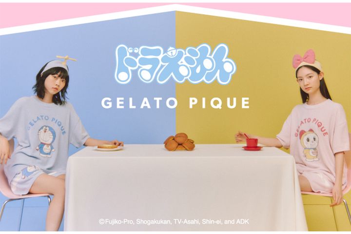 「ドラえもん meets GELATO PIQUE」コレクション