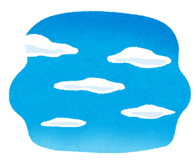 青空のイラスト