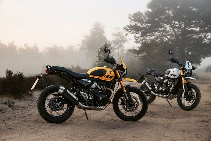 SCRAMBLER 400 XC レーシングイエロー