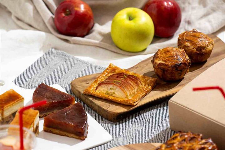 「あら、りんご。