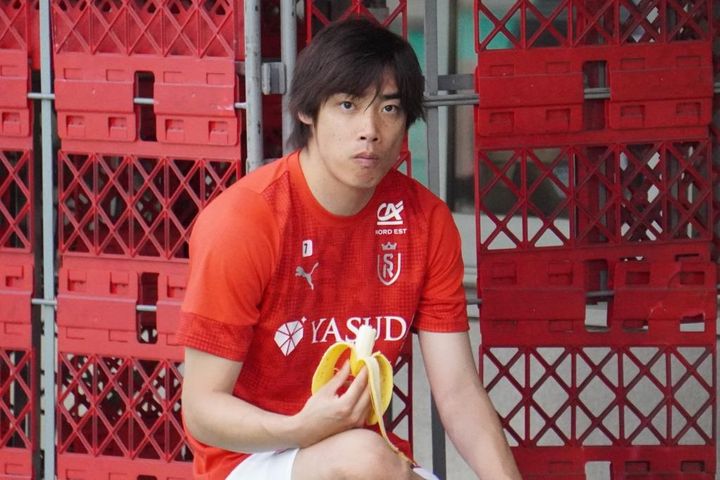 日本代表FW伊東純也、親善試合モンテディオ山形戦取材のQoly編集部撮影写真を公開