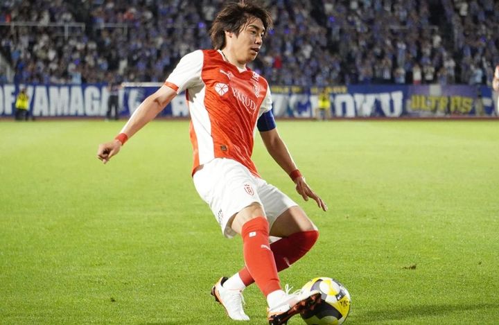 日本代表FW伊東純也、親善試合モンテディオ山形戦取材のQoly編集部撮影写真を公開