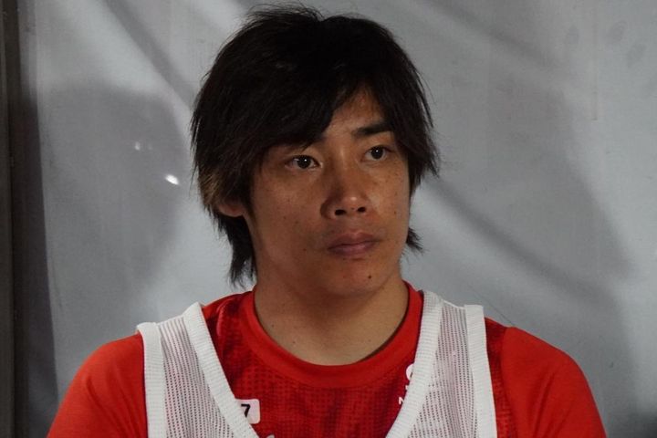 日本代表FW伊東純也、親善試合モンテディオ山形戦取材のQoly編集部撮影写真を公開