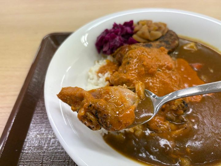 すき家 バターチキンソースカレー