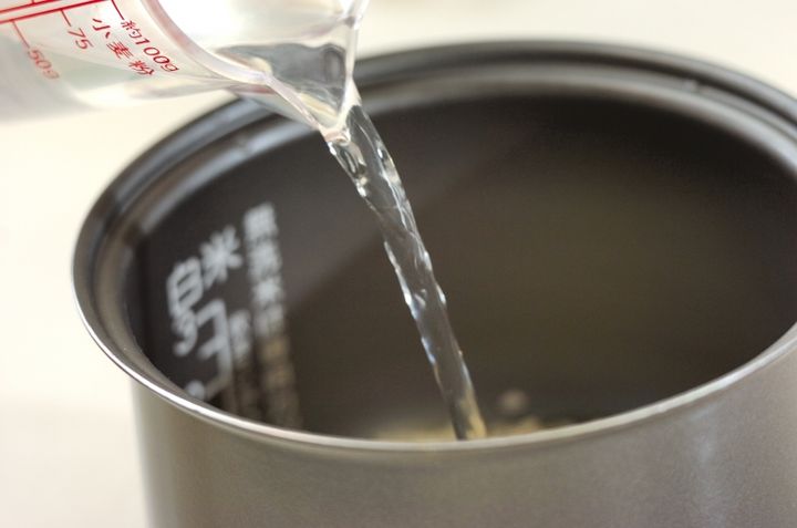 トウモロコシと大葉のご飯の作り方1