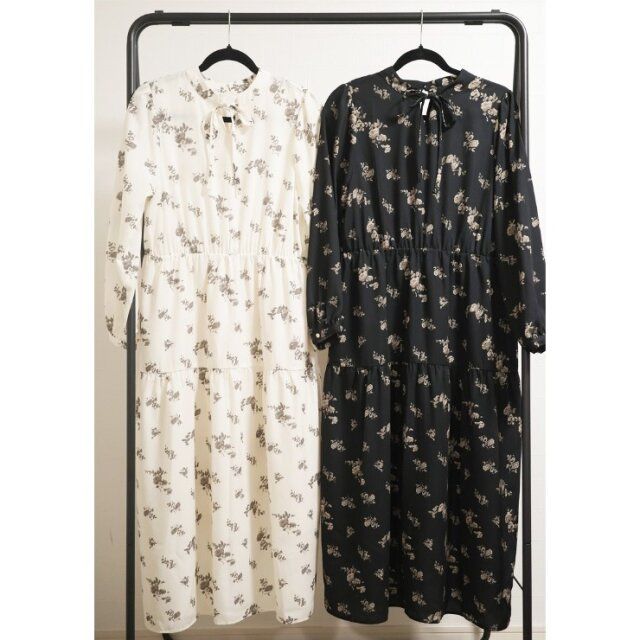 しまむらのティアードワンピース