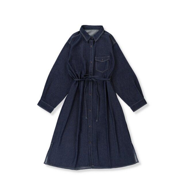 しまむらのデニムワンピース