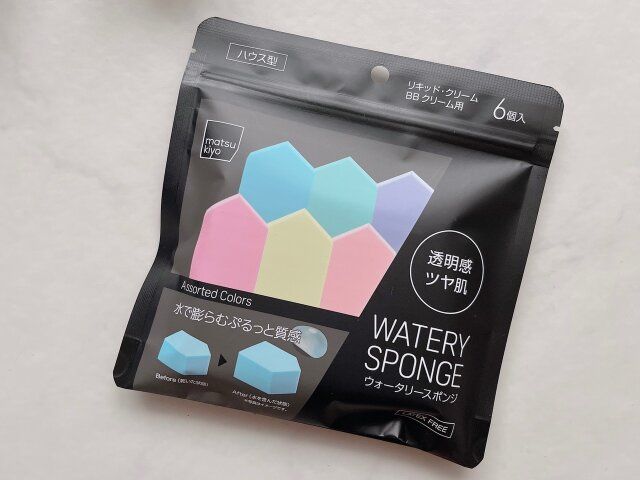 matsukiyo ウォータリースポンジ 6P
