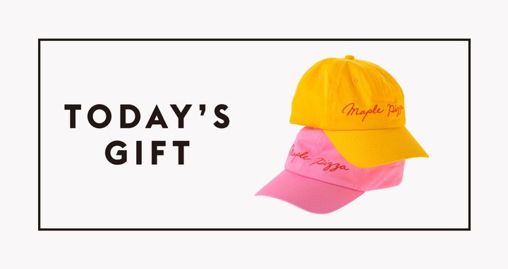 〈Maple Pizza〉のキャップ