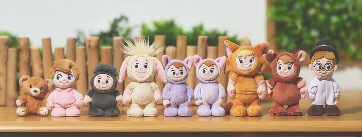ピーター・パン ぬいぐるみ セット Disney stanDs