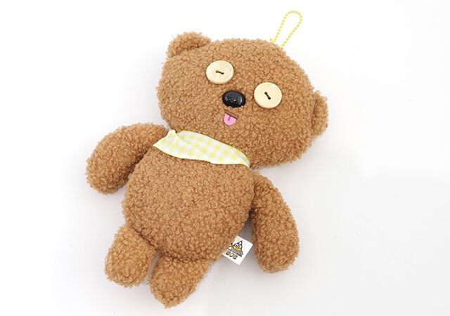 ティムのぬいぐるみポーチ正面