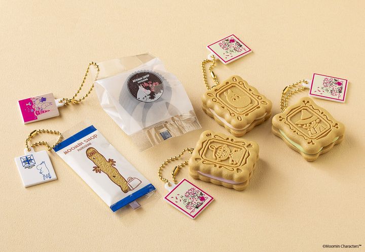 グレープストーン「ムーミンショップ パティスリー ミニチュアキーホルダー」