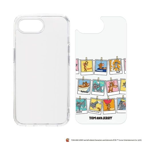 iPhone 16e用 クリアハイブリッドケースA（セパレート）