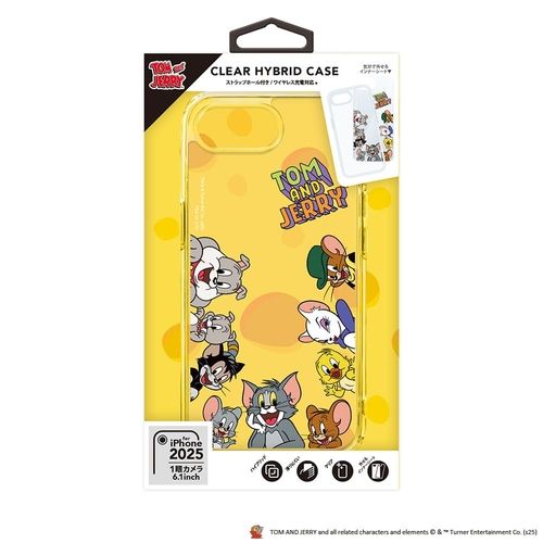 iPhone 16e用 クリアハイブリッドケースC（パッケージ）