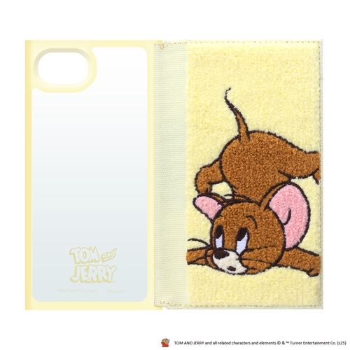 iPhone 16e用 クリアフリップケース（ジェリー）外側