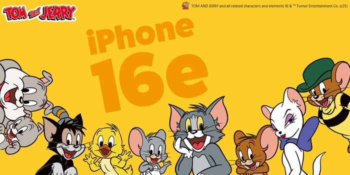 PGA『トムとジェリー』iPhone 16e 対応ケース