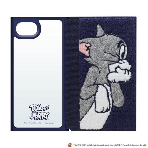 iPhone 16e用 クリアフリップケース（トム）外側