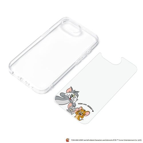 iPhone 16e用 クリアハイブリッドケースB