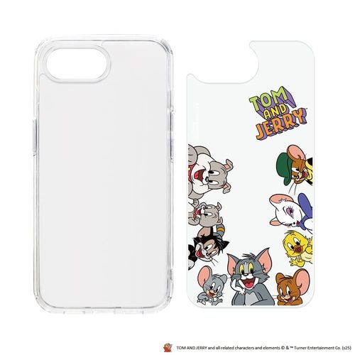 iPhone 16e用 クリアハイブリッドケースC（セパレート）