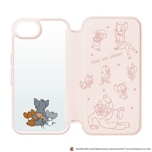 iPhone 16e用 ガラスフリップケースB（外側）