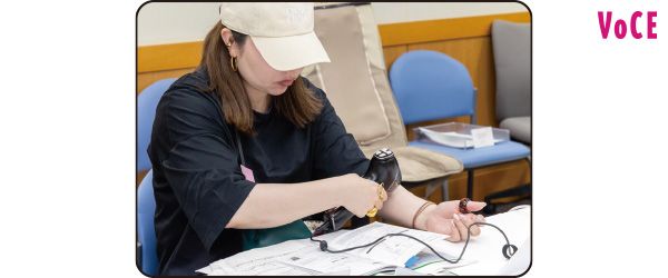 お試し会の様子_1／美顔器部門