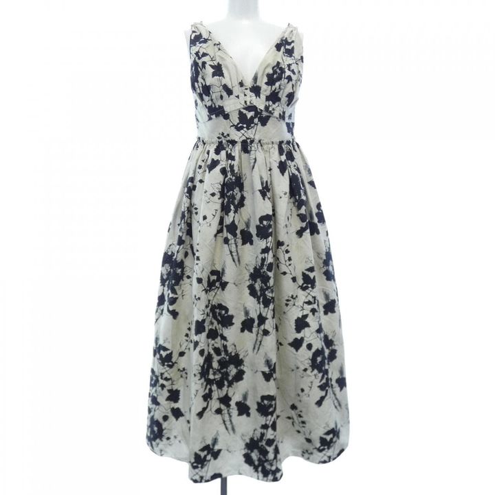 クリスチャン・ディオールのボタニカル柄ワンピース