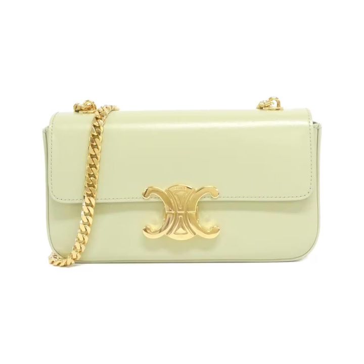 セリーヌの白いクラッチバッグ