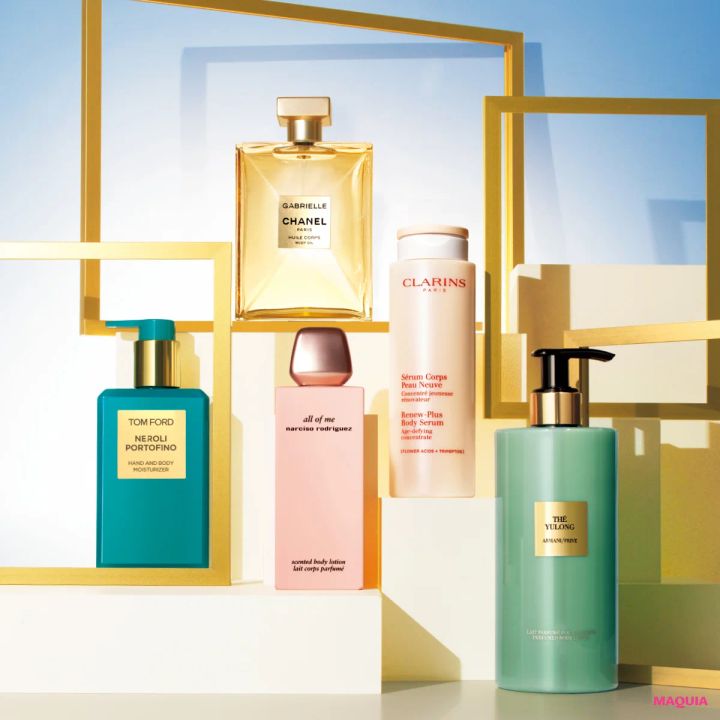 夏の乾いた肌を癒す「贅沢ボディケア」5選。香りでとろけて、潤いで包む