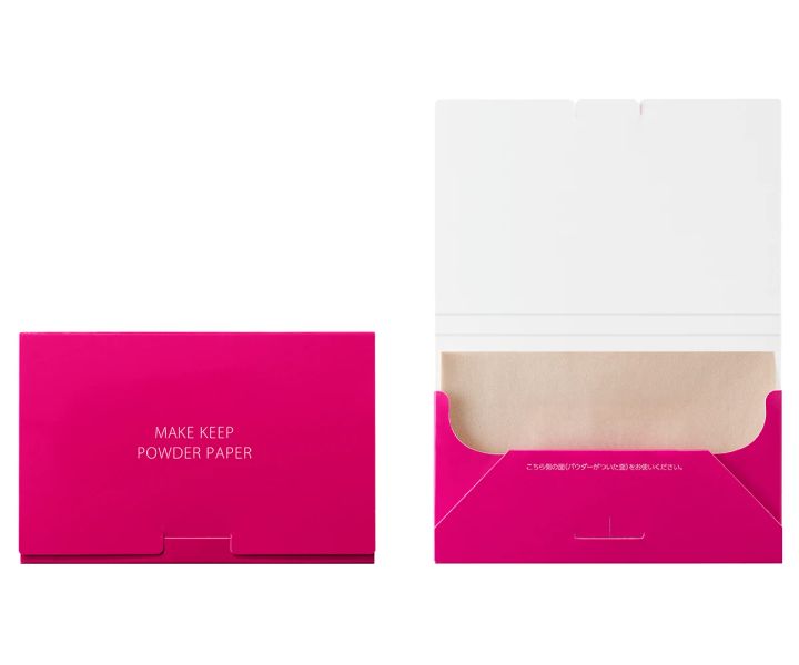 メイク キープ オイルブロック 紙パウダー