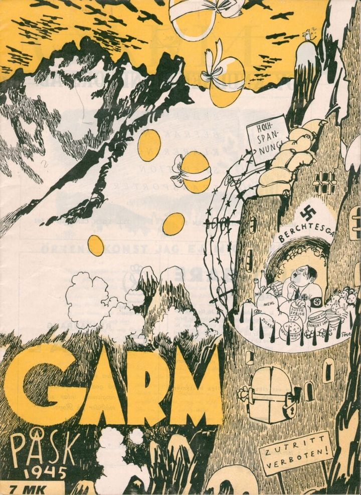 雑誌『ガルム』1945年イースター号 ムーミンキャラクターズコレクション © Tove Jansson Estate