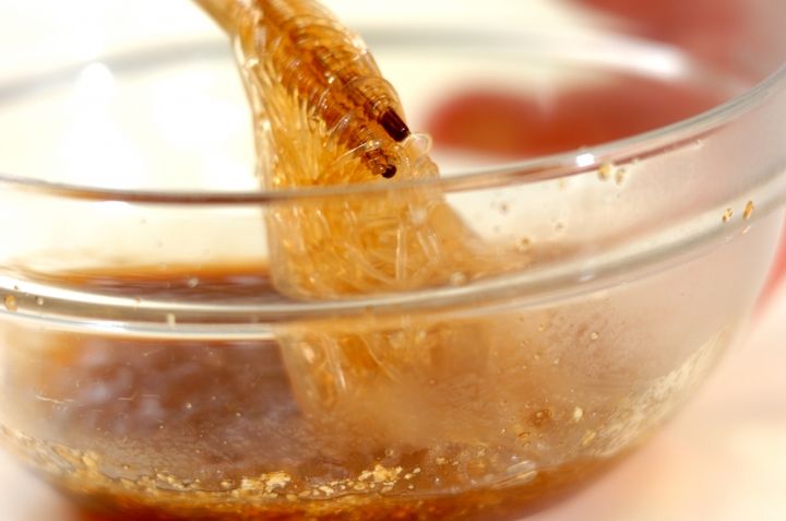 たっぷり生野菜の春雨サラダの下準備2