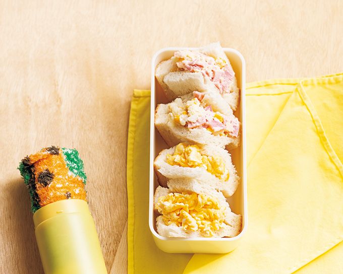 上田淳子さんの主食だけ弁当「ポケットサンド」のレシピ【最新号からちょっと見せ】の画像1