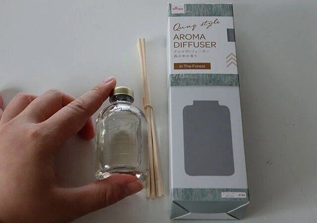 ダイソーのアロマディフューザー（森の中の香り）1
