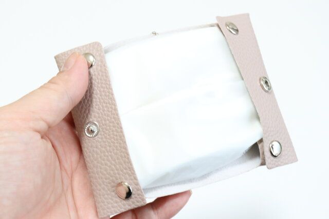 コンパクトポケットティッシュケース ティッシュ収納