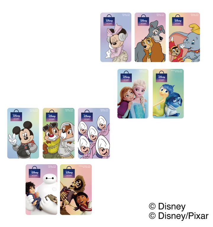 Disney THE MARKET 2025 限定二層式カード