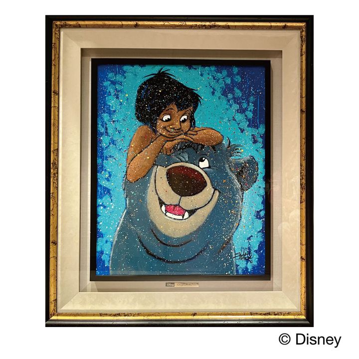 【原画】Disney Fine Art「Mowgli and Baloo Studio♯1」